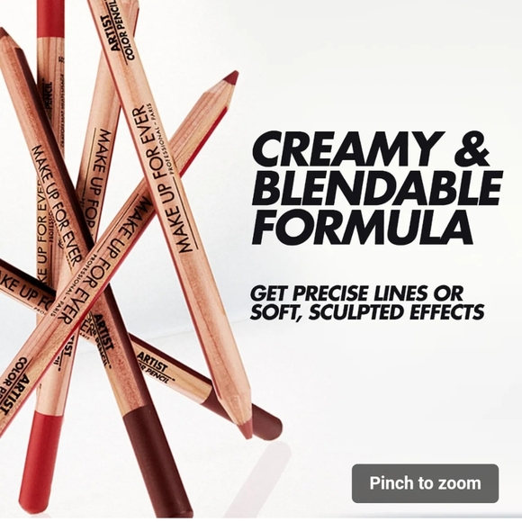 MAKE UP FOR EVERArtist Color Pencil Brow, Eye & Lip Liner FULL RED 714 - Picture 5 of 5